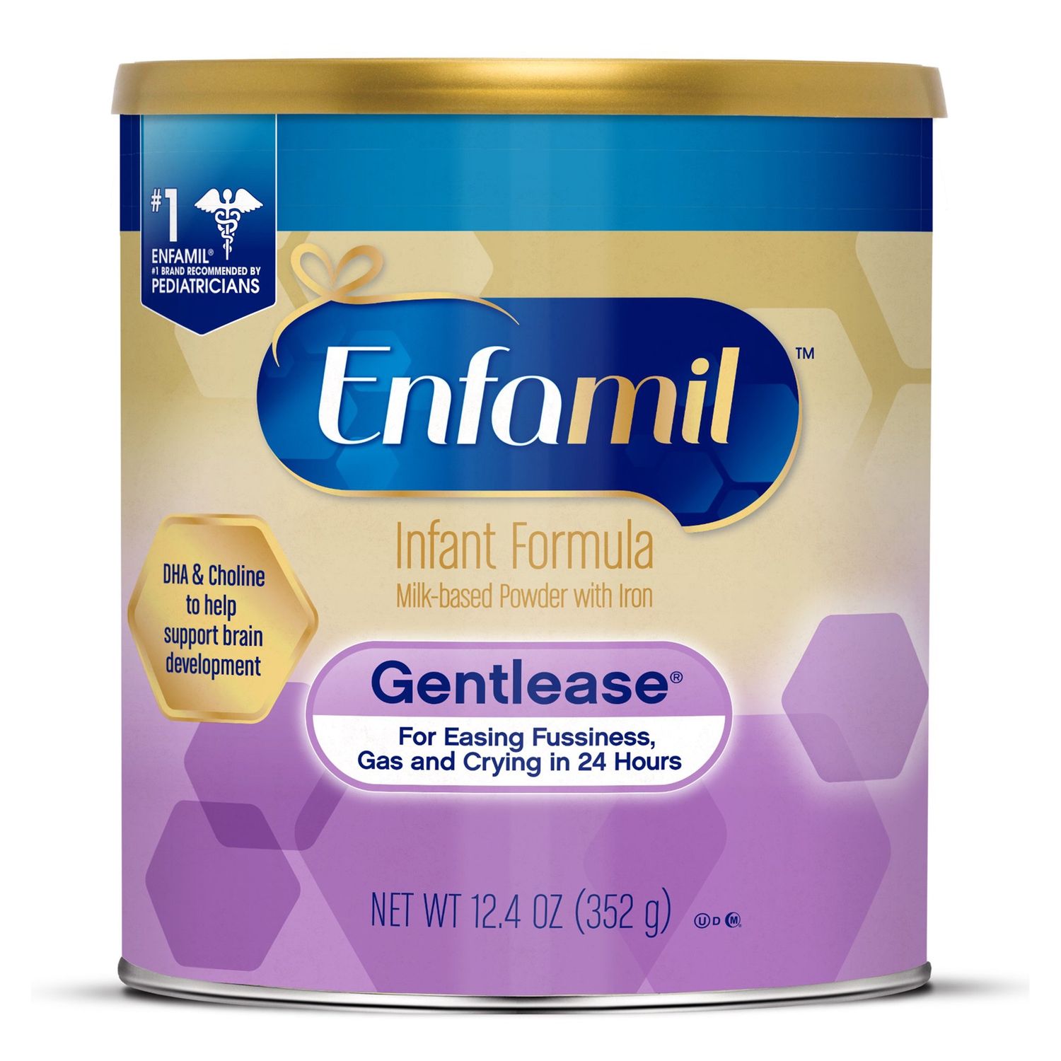 Enfamil Gentlease Infant Formula for Fussiness, Gas, and Crying ...
