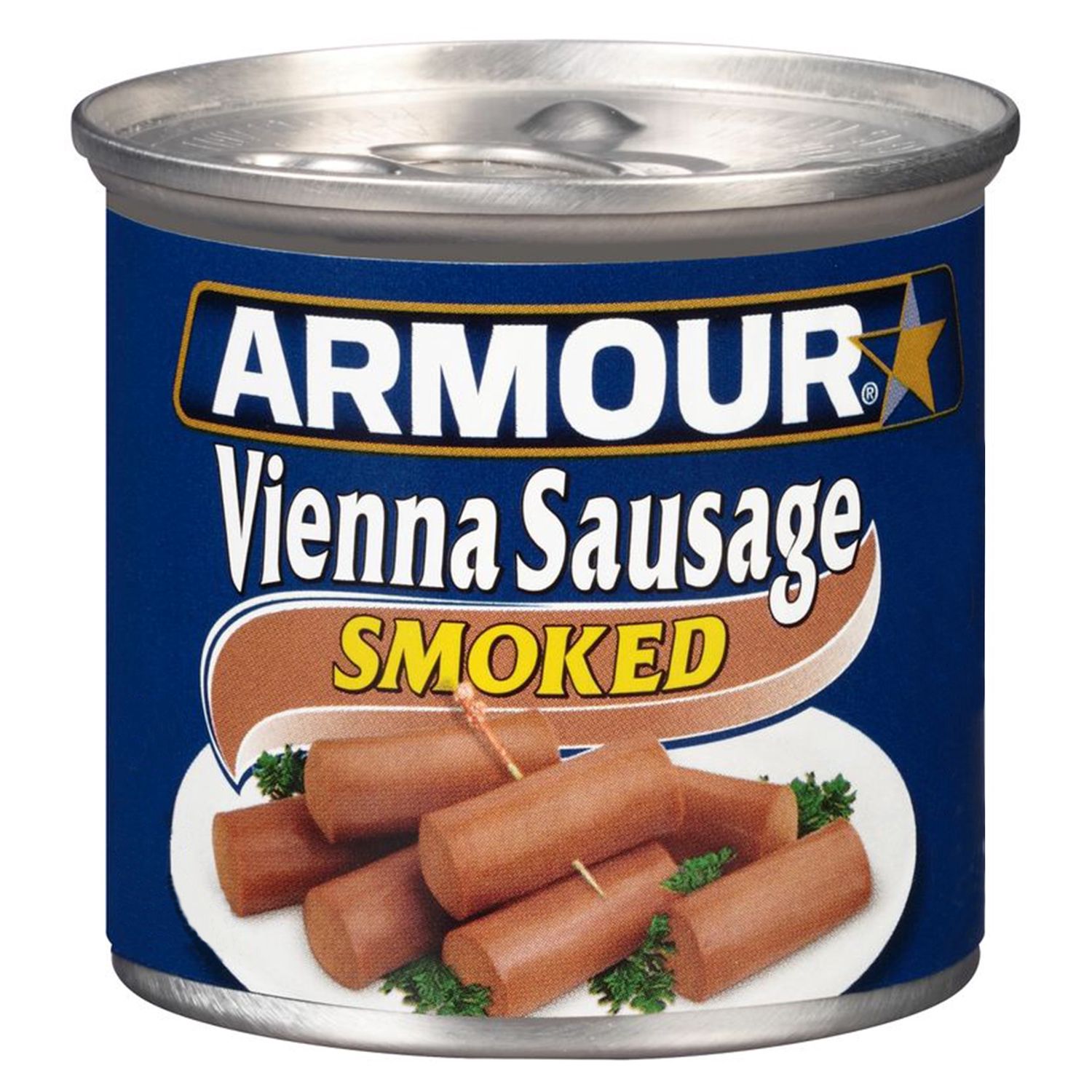 Armour Star Vienna Sausage, Smoked, Canned Sausage, 4.6 OZ