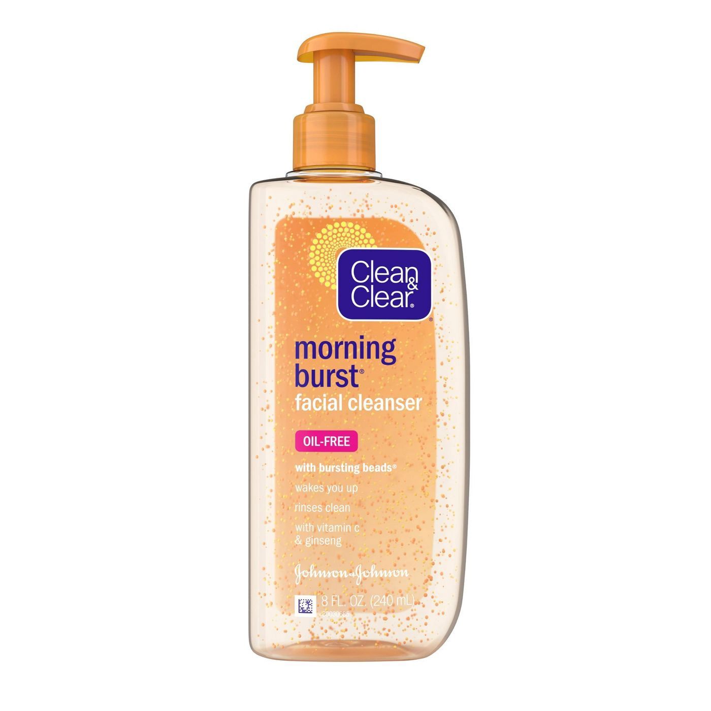 Clean &amp; Clear Morning Burst Facial Cleanser - 8 fl oz