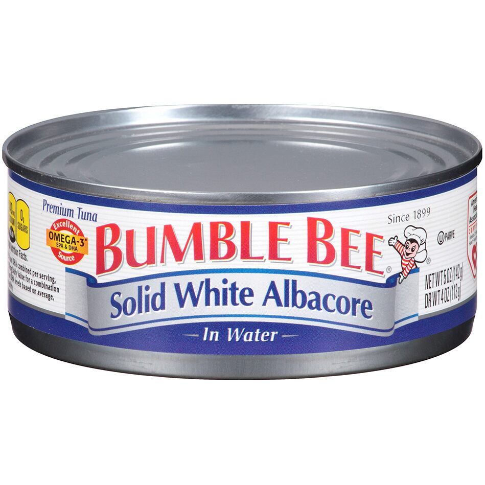 BUMBLE BEE Solid White Albacore Tuna in Water, 7 Ounce Can