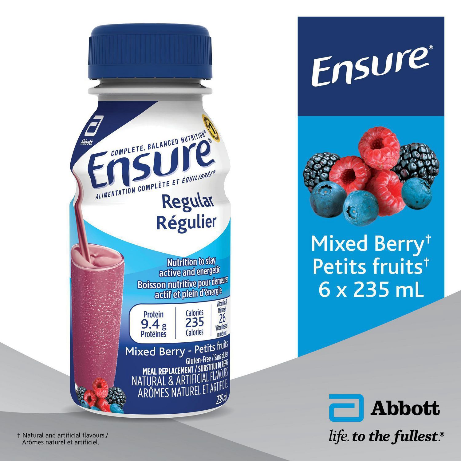 Ensure Regular, Complete Balanced Nutrition, Wildberry,235 Ml
