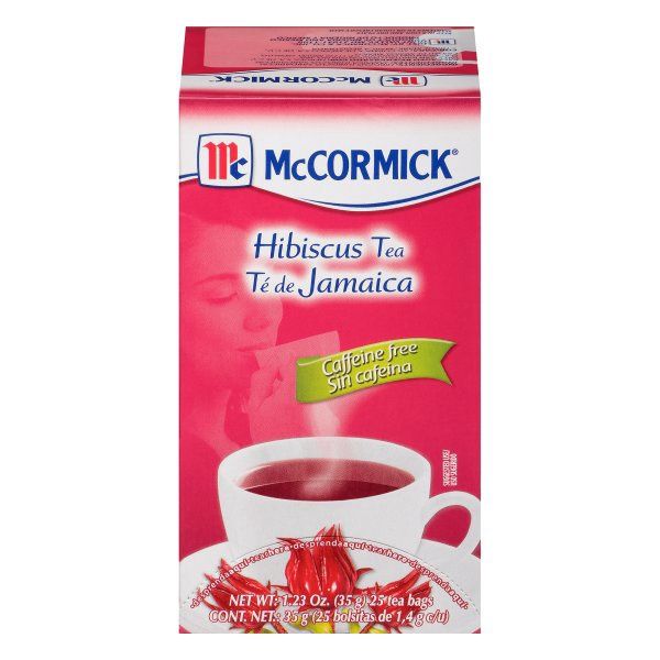 McCormick Caffeine Free Hibiscus Tea Bags, 25 Bg