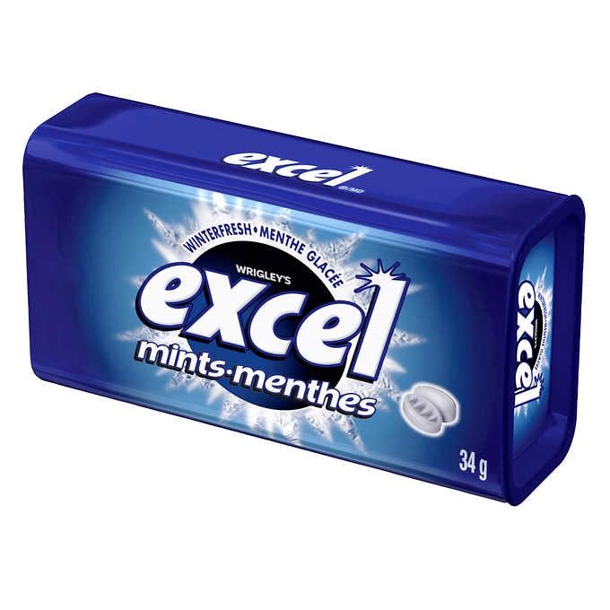 Excel Winterfresh Mints 34g