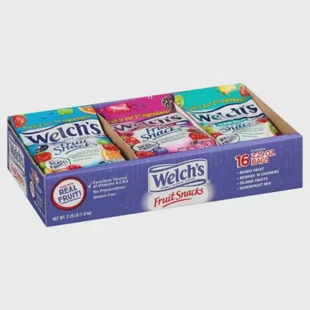 Welch's Fruit Snacks, Variety Pack, 2.25 oz, 16-count