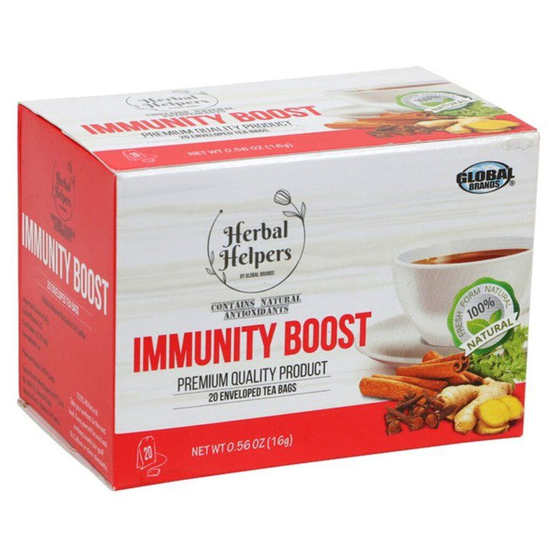 Herbal Helpers IMMUNITY Boost et ENERGY Boost o.56oz 20 tea bag