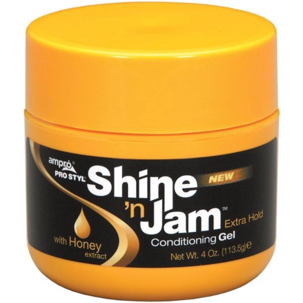 Ampro Shine &#39;n Jam Conditioning Gel, Extra Hold 4 oz