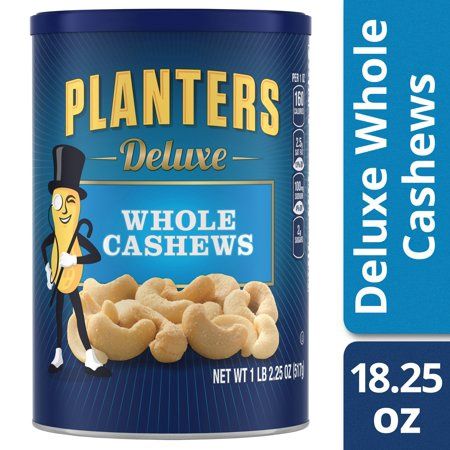 Planters Deluxe Salted Whole Cashews - 18.25oz