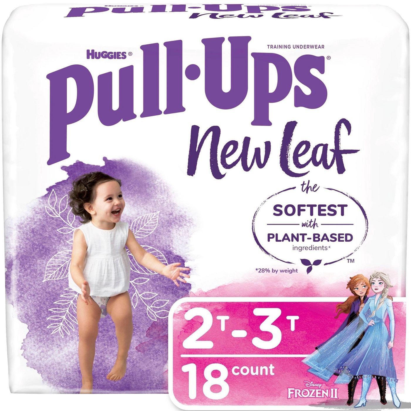 Huggies Pull-Ups New Leaf Girls' Training Pants - 2T-3T (18ct)