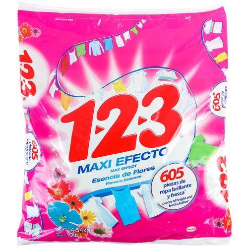1.2.3 Detergent Flores 4.54 Kg