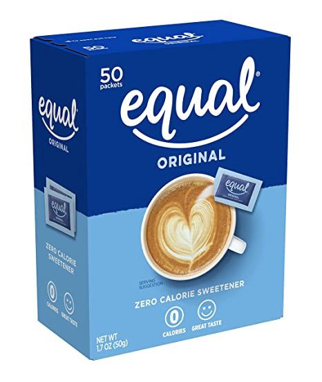 Equal Sweetner 50 Ct