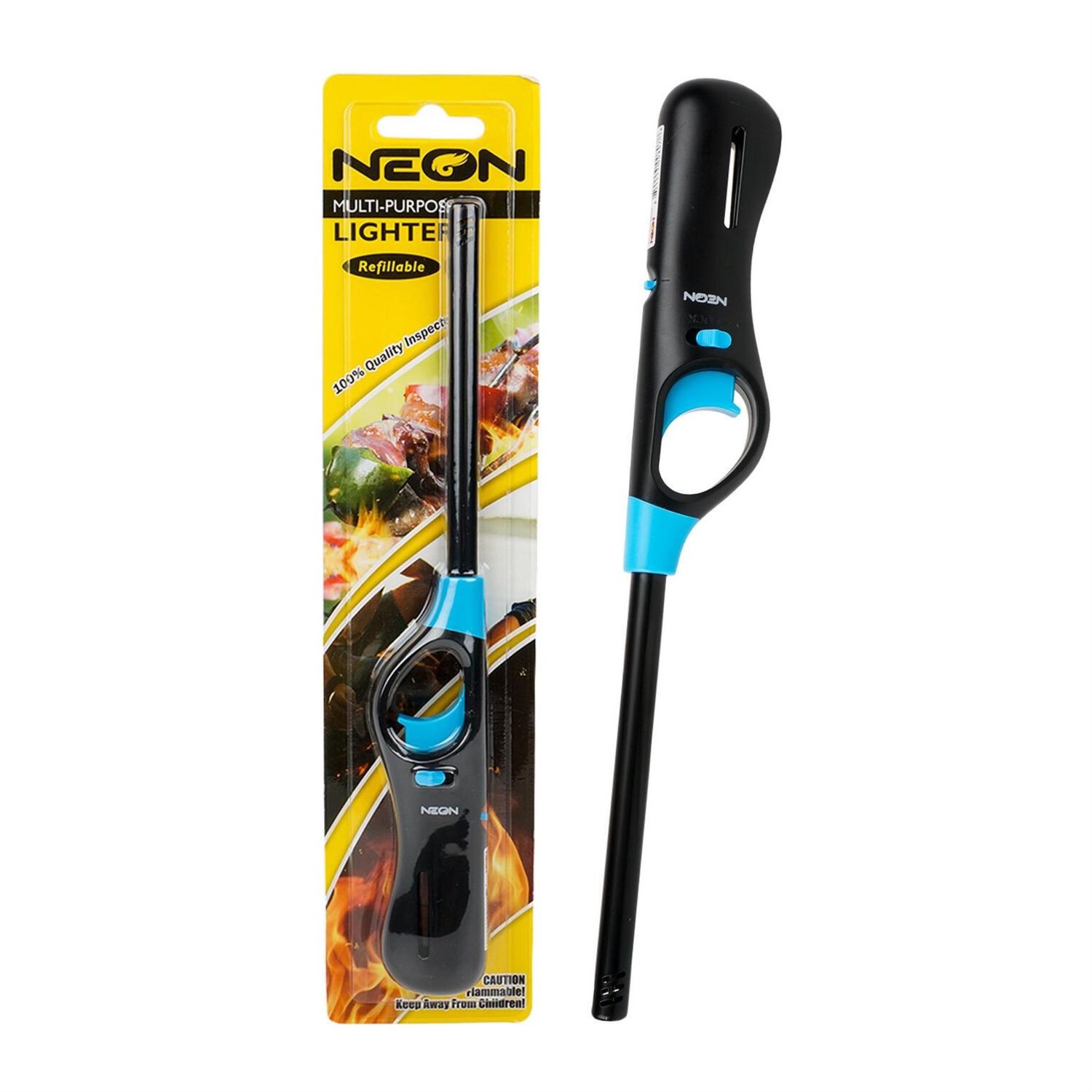 Neon Bbq Lighter 1 Ct