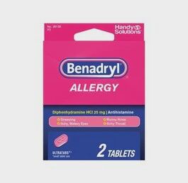 Benadryl 2ct / 30 Pack