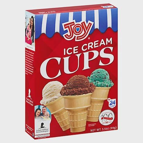 Joy Ice Cream Cups 24 Ct