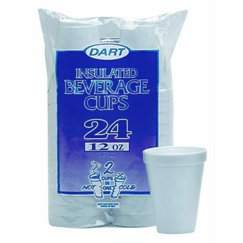 Dart Foam Cups 12 Oz