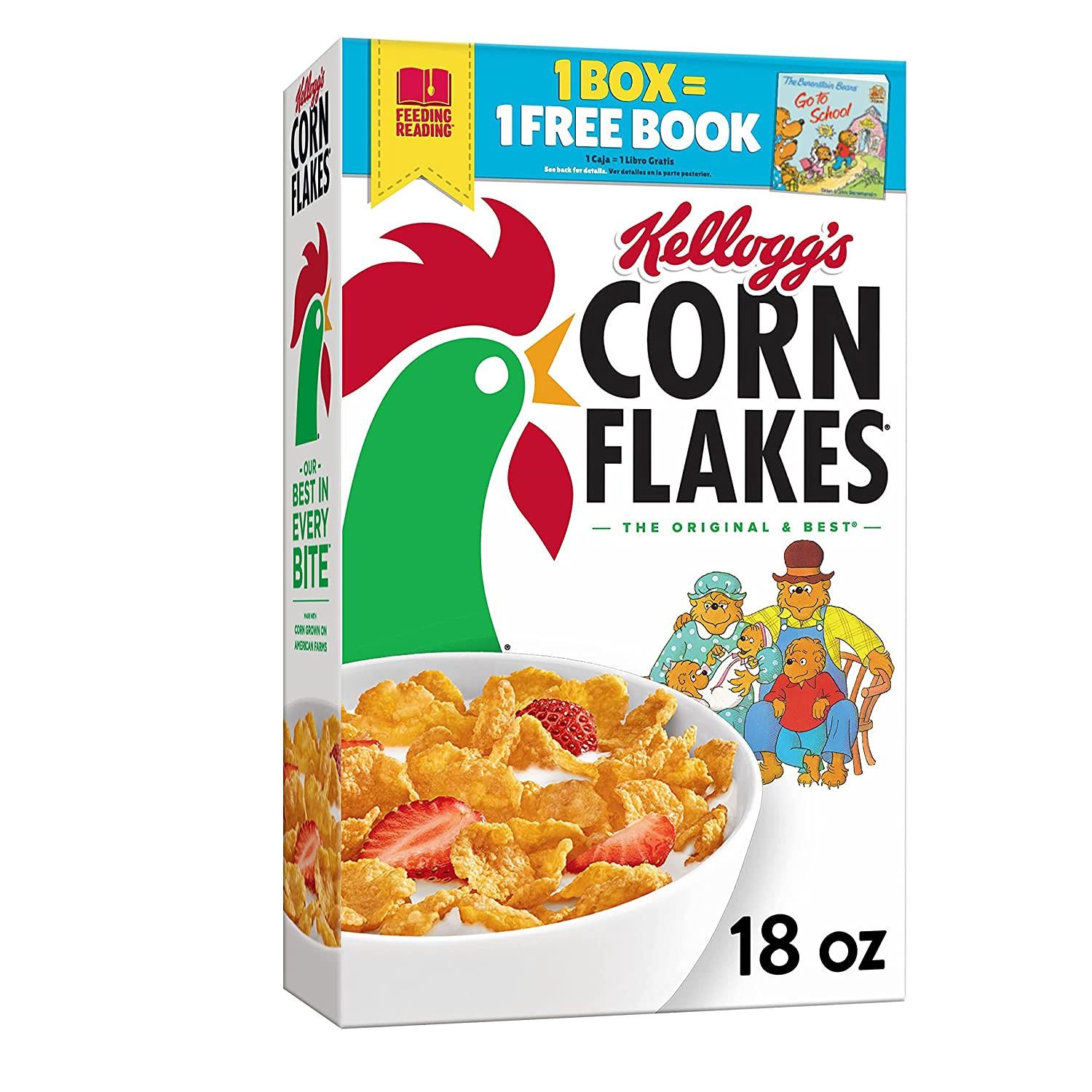 Kellogg&#39;S Cereal Corn Flakes 18 Oz