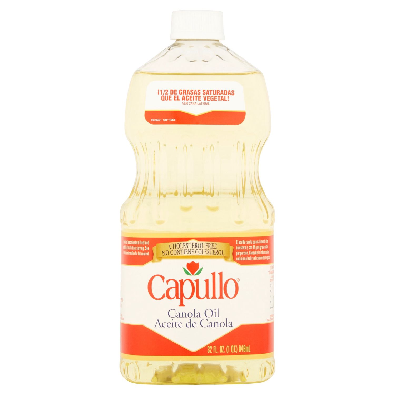 Capullo Canola Oil 32 Oz
