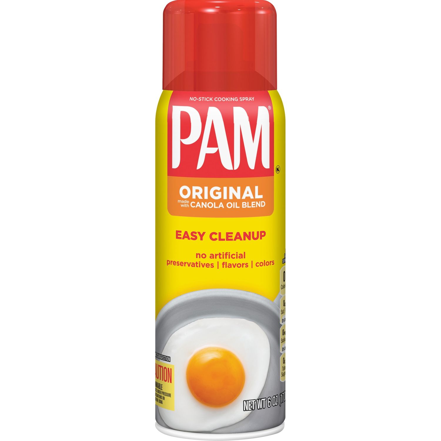 Pam Spray Original 6 Oz