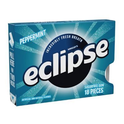 Eclipse Peppermint Gum 18 Ct