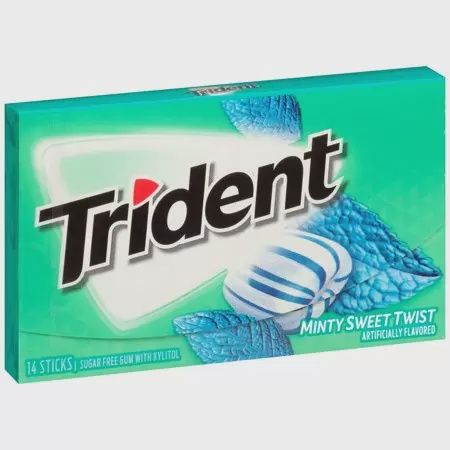 Trident Gum Minty Sweet Twist 14 Ct
