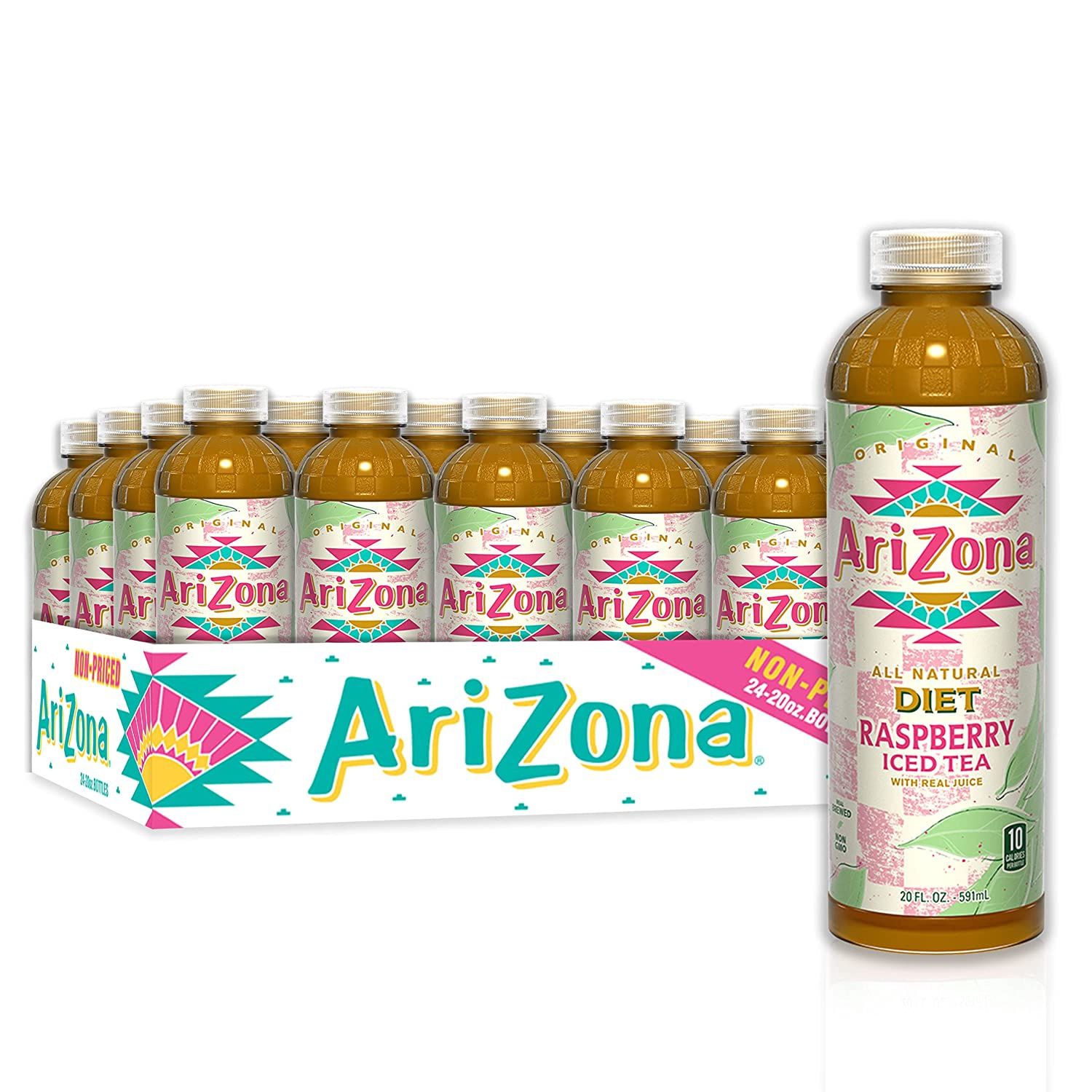 Arizona Diet Iced Tea Raspberry 20 fl oz