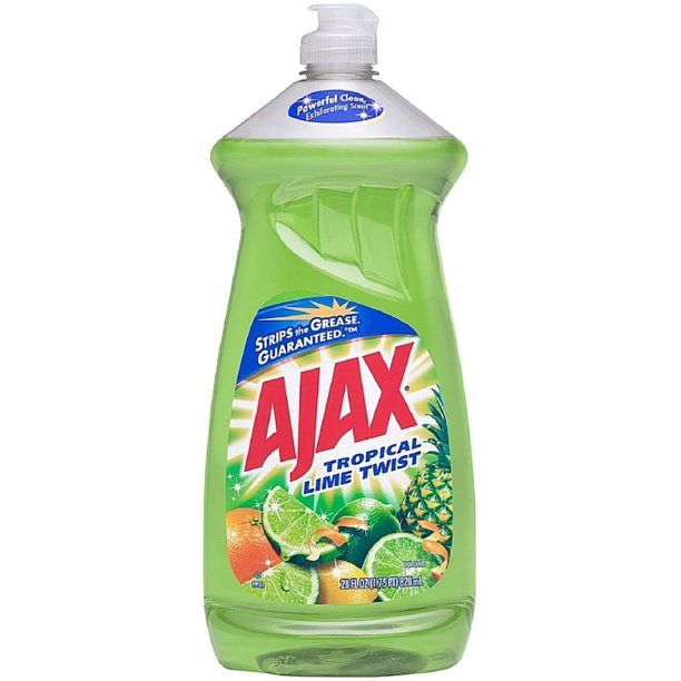 Ajax Dish Soap Tropical Lime Twist 28 Oz