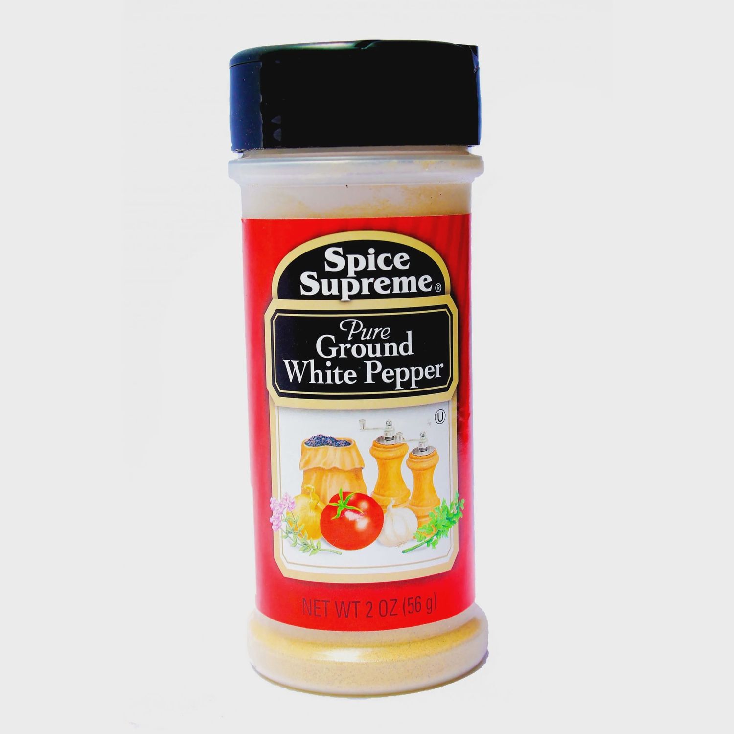 Spice Supreme Pure Ground White Pepper 1ct