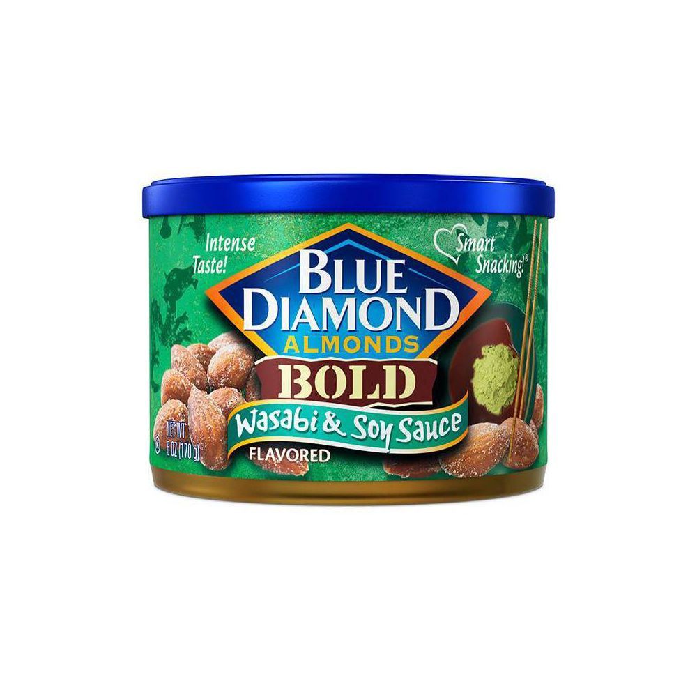 Blue Diamond Almonds Wasabi &amp; Soy Sauce - 6oz