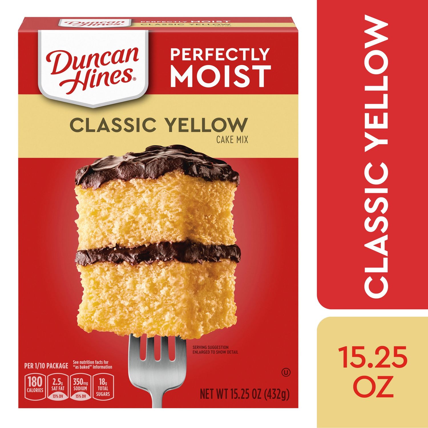 Duncan Hines Cake Mix Classic Yellow 15.25oz