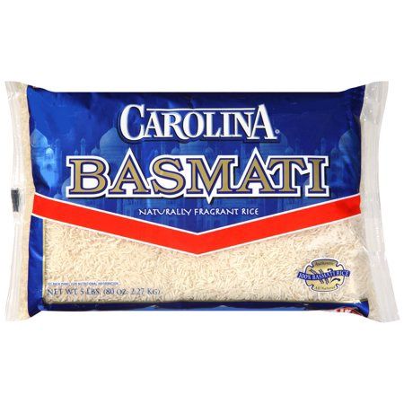 Carolina Basmati Rice, 5-Pound Bag