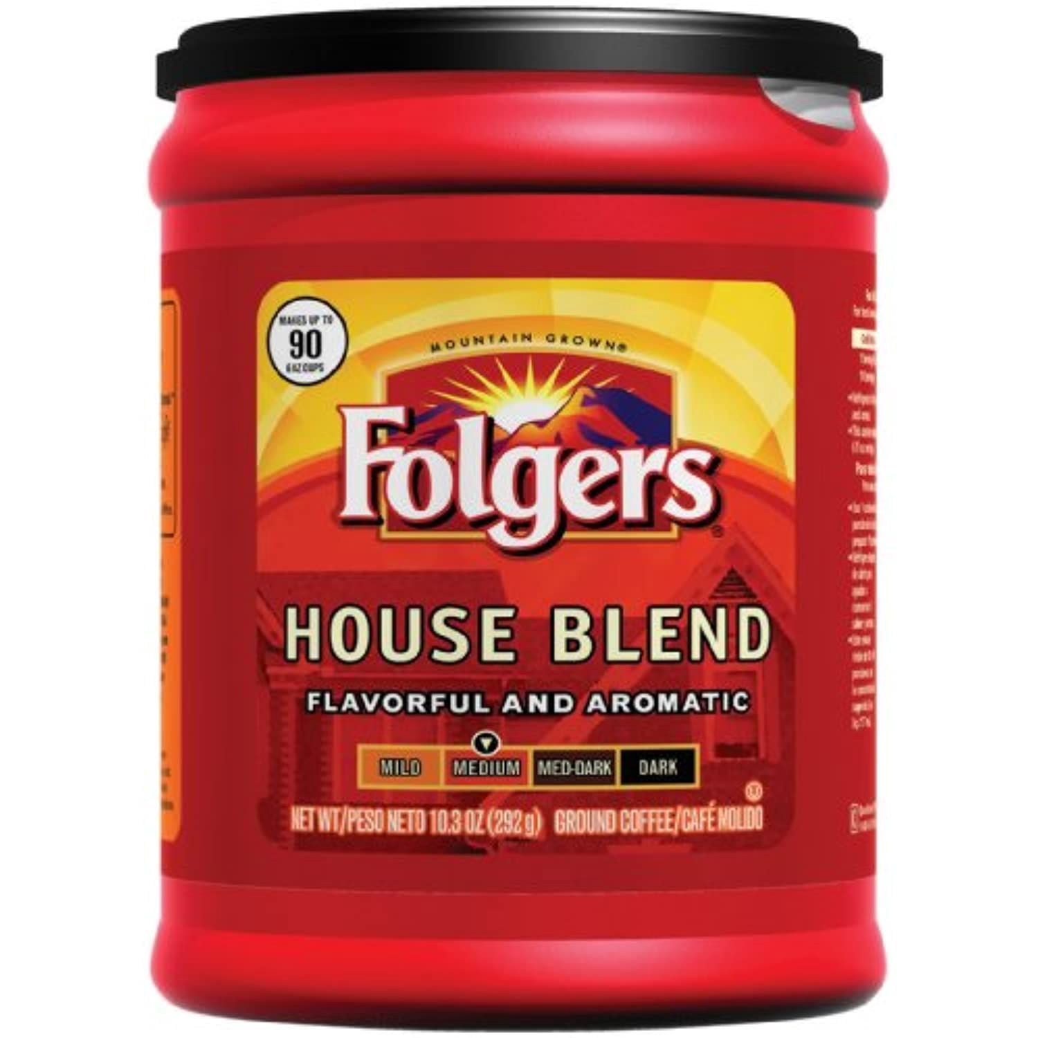 Folgers Ground House Blend 10.3 Oz