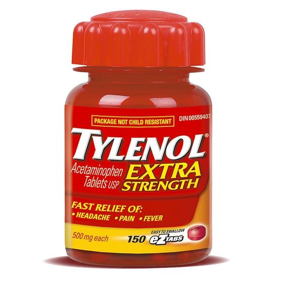 Tylenol Tylenol Extra Strength 500Mg 150 Tablets