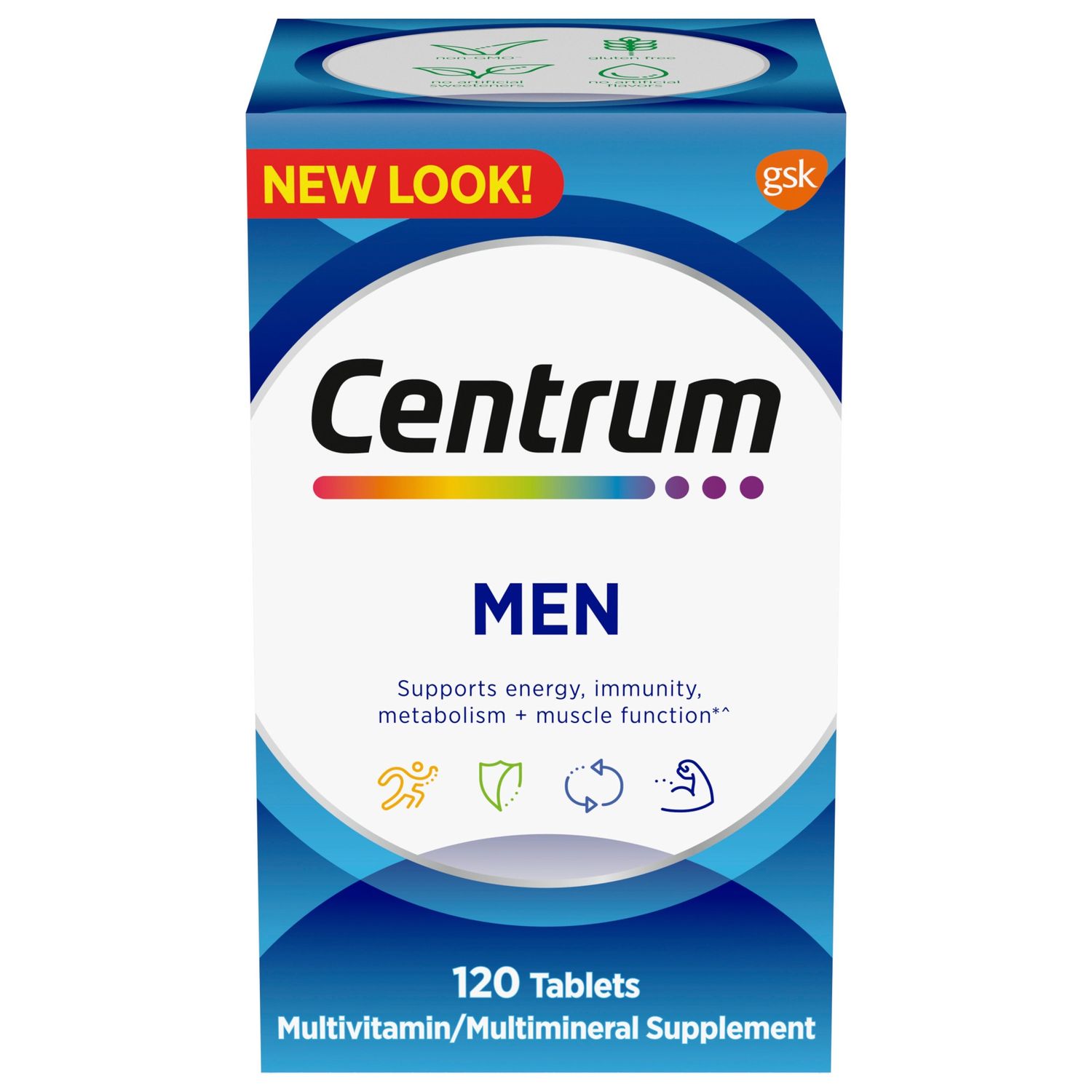 Centrum Multivitamins for Men, Multivitamin/Multimineral 120 Ct