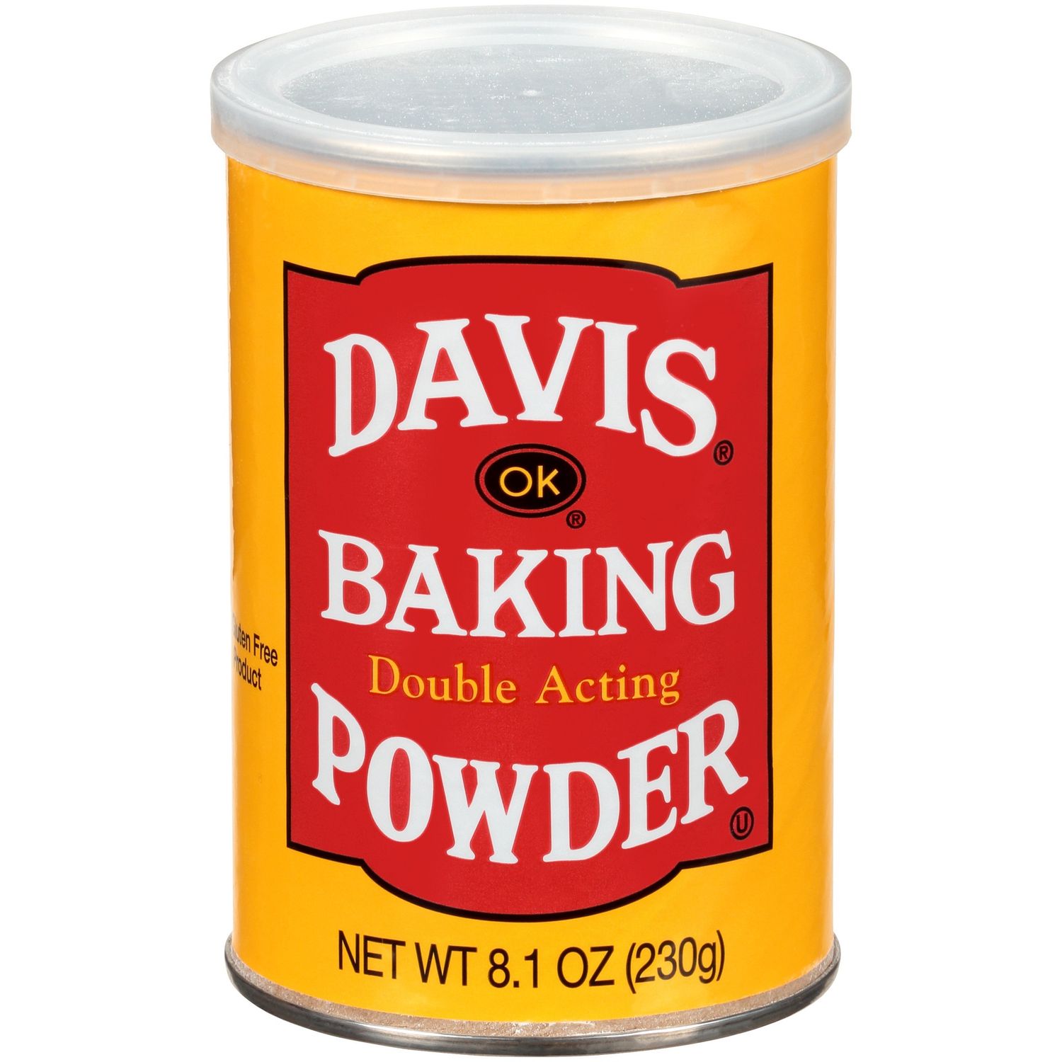 Davis OK Double Acting Baking Powder, 8.1 oz