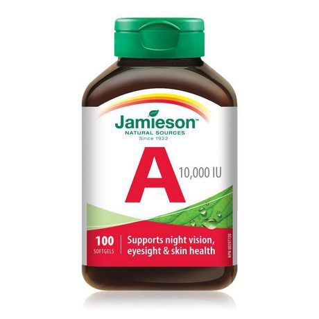 Jamieson Laboratories Vitamin A 10,000 Iu 100 ct