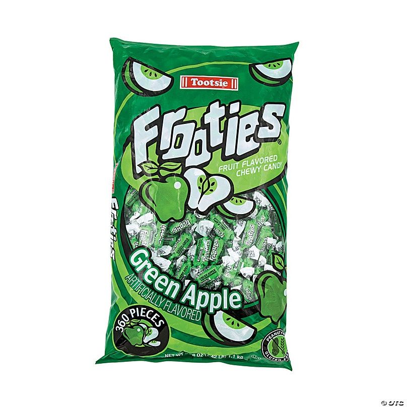 Frooties Bag Candy Green Apple 360 Ct