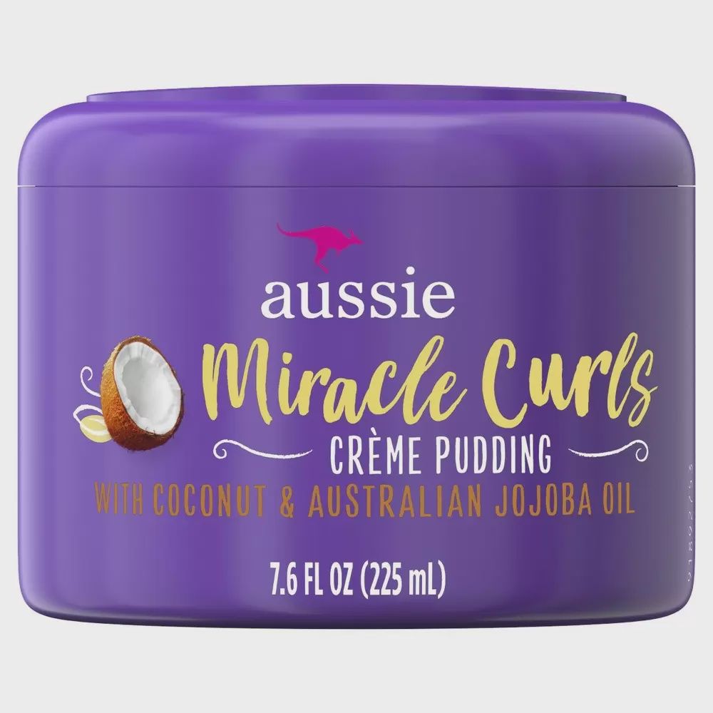Aussie Miracle Curls Leave-In Cream Pudding - 7.6 fl oz