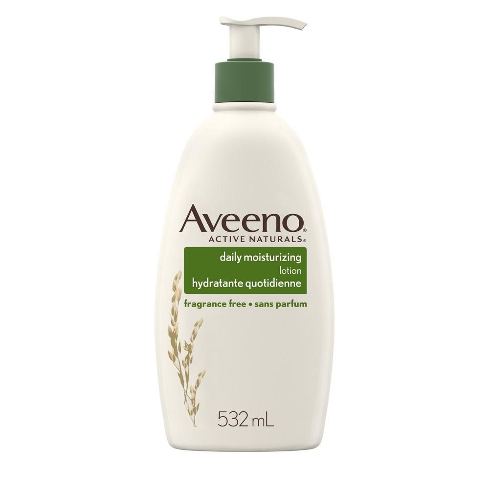 Aveeno Moisturizing Body Lotion, Unscented 532 Ml