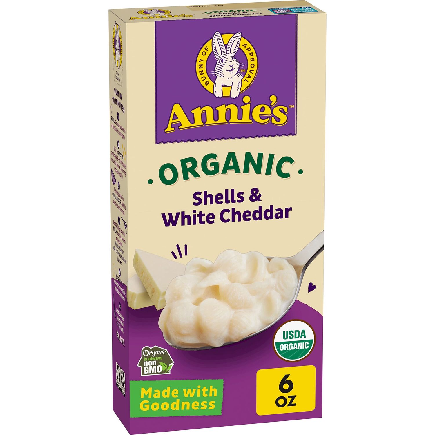 Annie&#39;s made with organic pasta 6 OZ