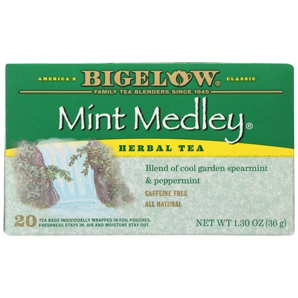 Bigelow Tea Herbal Tea, Mint Medley, 20 Tea Bags