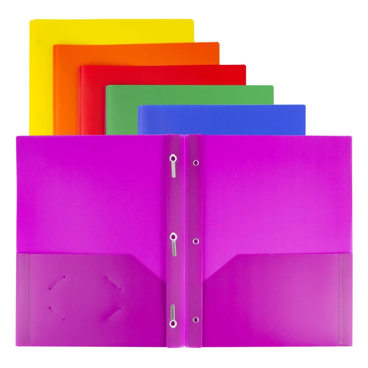 3 Prong Folder- Plastic