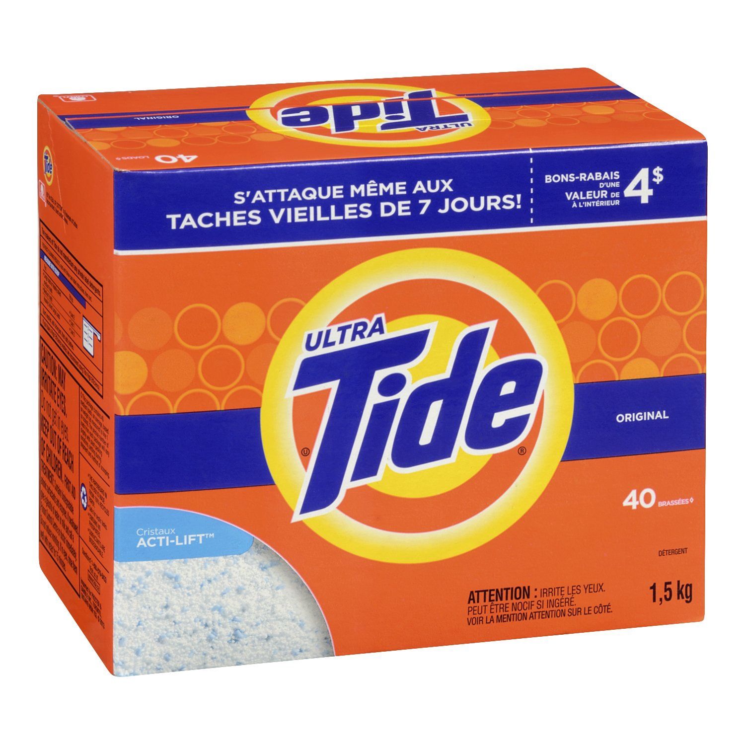 Tide Original 102 Loads Powder Laundry Detergent 143 oz