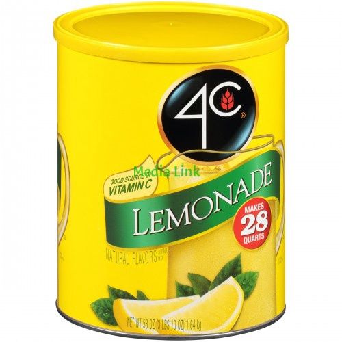 4C Lemonade Drink Mix, 63 Oz.