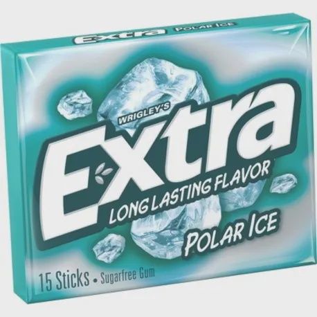 Extra Polar Ice Gum, 15 Sticks