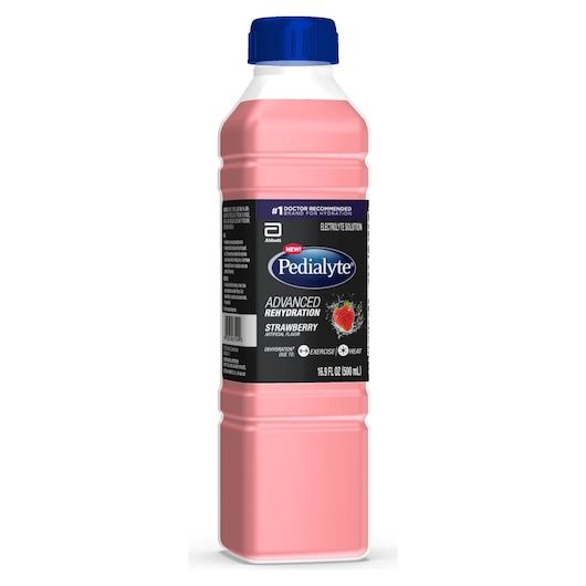 Pedialyte Strawberry Advanced Rehydration 16.9oz