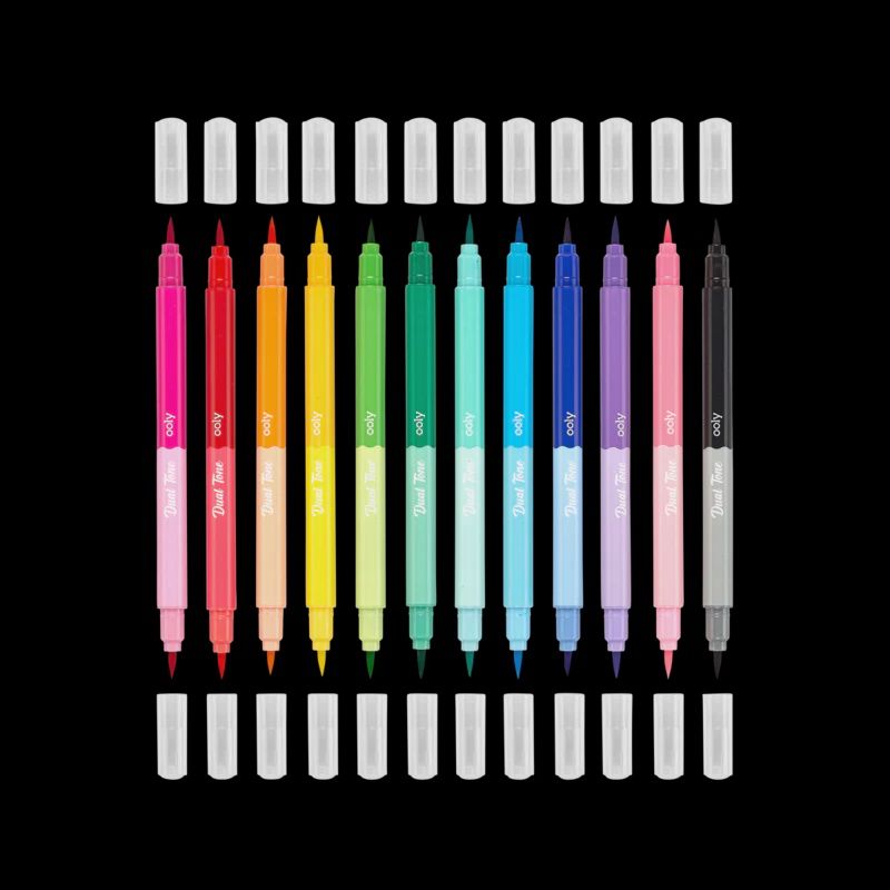 More Than Magic Dual-Tip Scented Brush Marker set 12ct