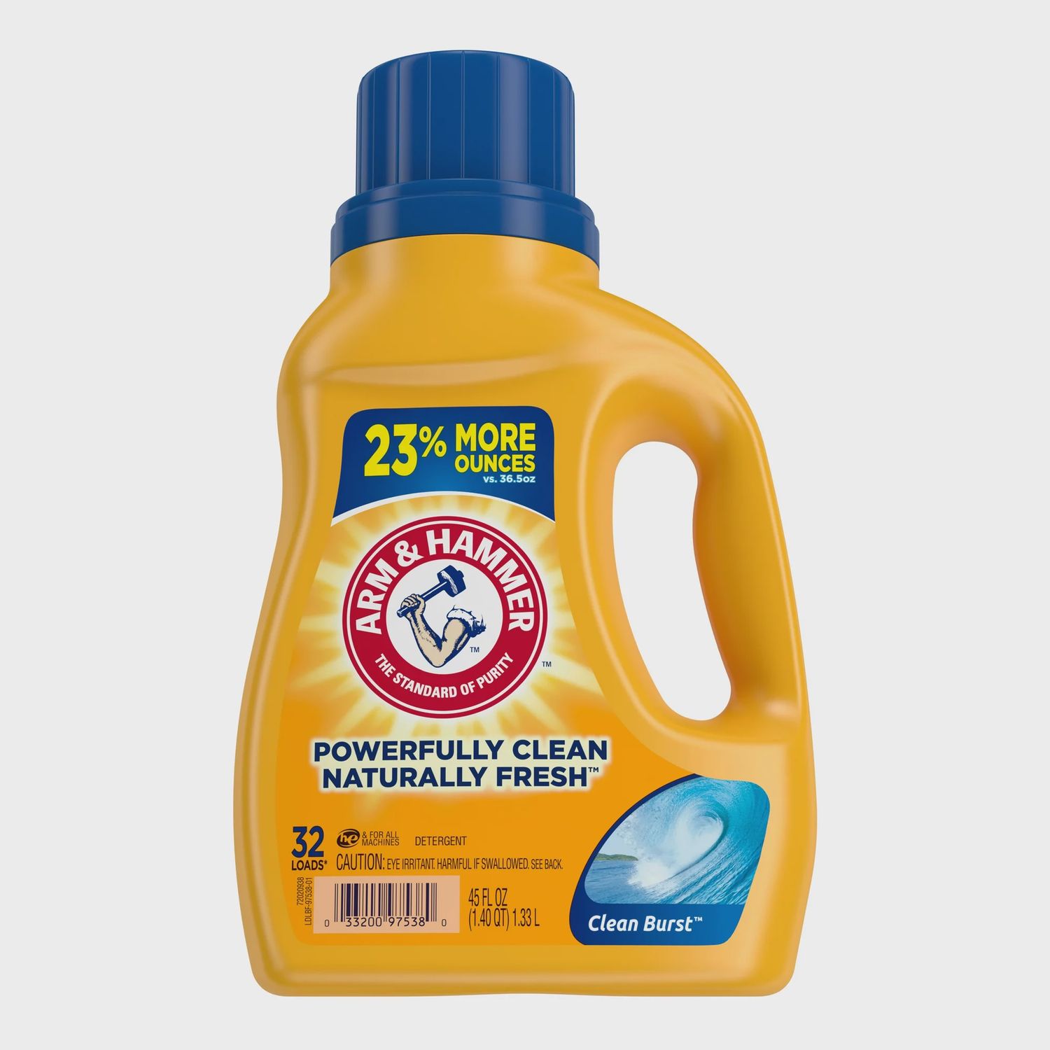 Arm &amp; Hammer 32 Loads Liquid Laundry Detergent 45oz