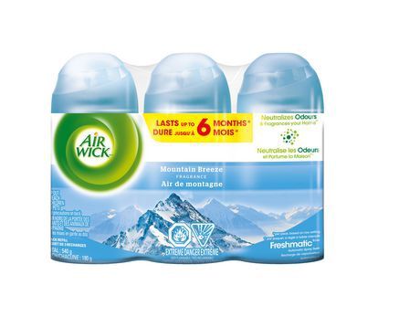 Air Wick Air Freshener Auto spray Moutain Breeze