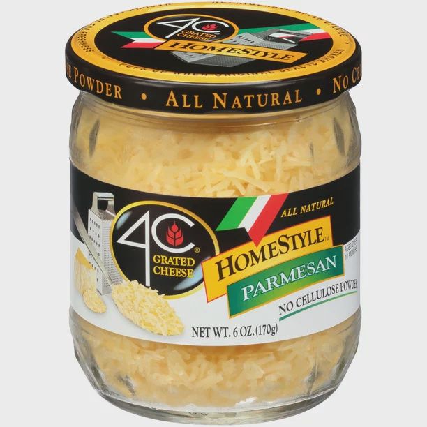 4C HomeStyle Parmesan Grated Cheese 6 oz