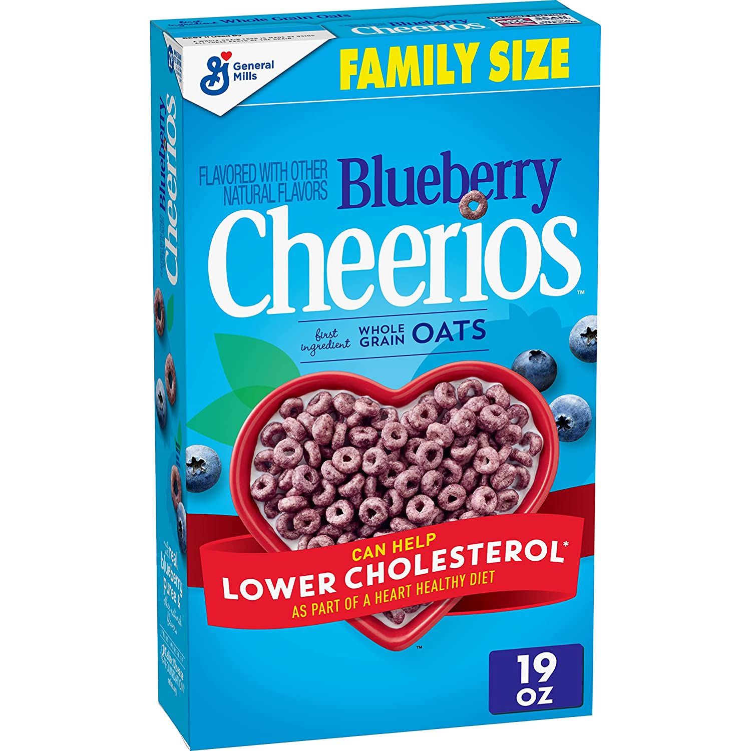 General Mills Blueberry Cheerios Heart Healthy , 19 OZ