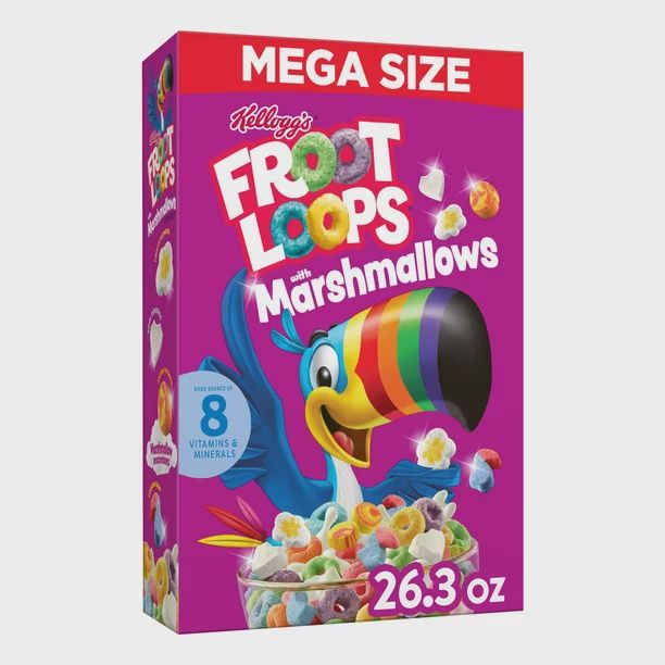 Kellogg's Froot Loops Original with Marshmallows 26.3 oz